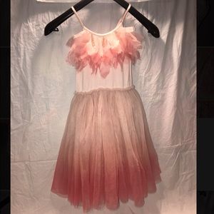 Girls Tutu Du Monde Fancy Party Dress Pink 8 9